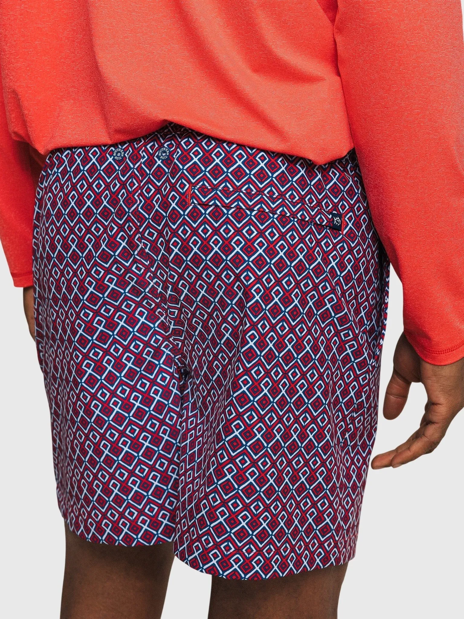 Southern Tide Men's Marine Mirage Maritime Swim Trunk sold by Saint Bernard product image thumbnail 2