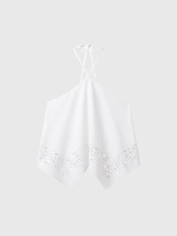 ALC Women's Aleia Embroidered Cotton Top made by A.L.C.