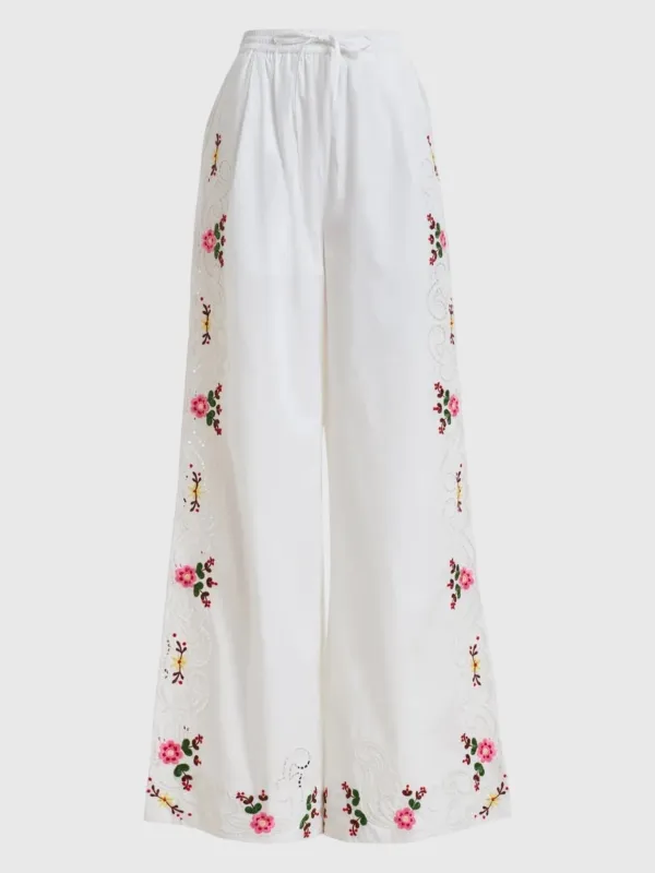 Essentiel Antwerp Women's Janai Embroidered Pant made by Essentiel Antwerp