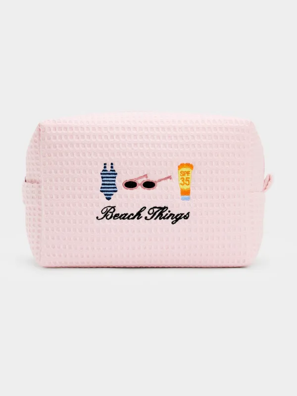 Abbode Beach Things Waffle Pouch made by Abbode