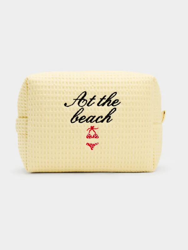 Abbode At The Beach Waffle Pouch made by Abbode