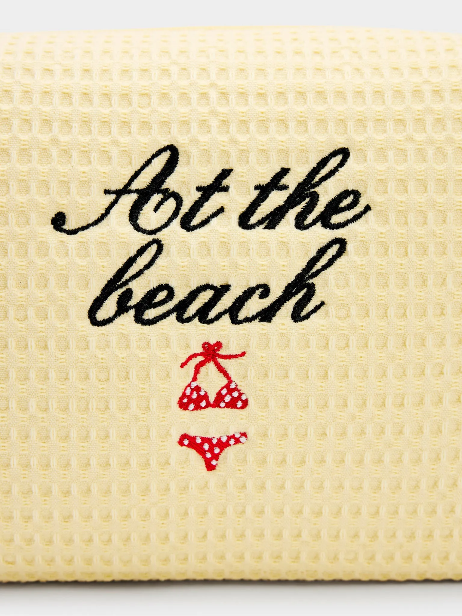 Abbode At The Beach Waffle Pouch sold by Saint Bernard product image thumbnail 4