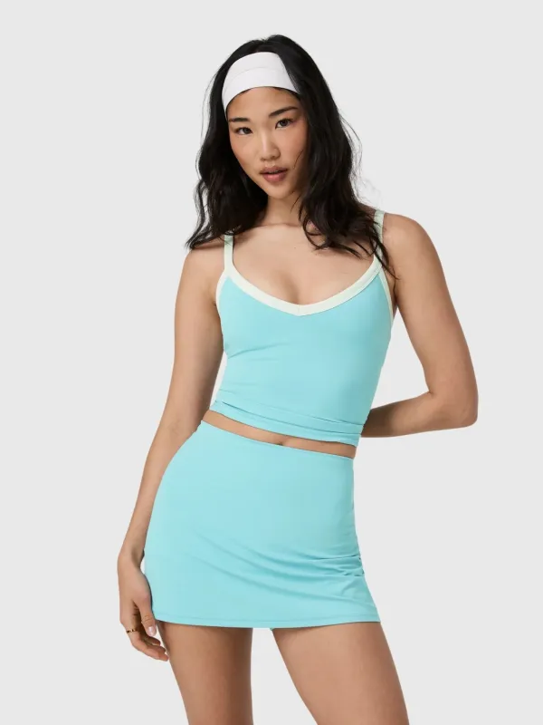 Vuori Women's AllTheForm V-Neck Tank made by Vuori