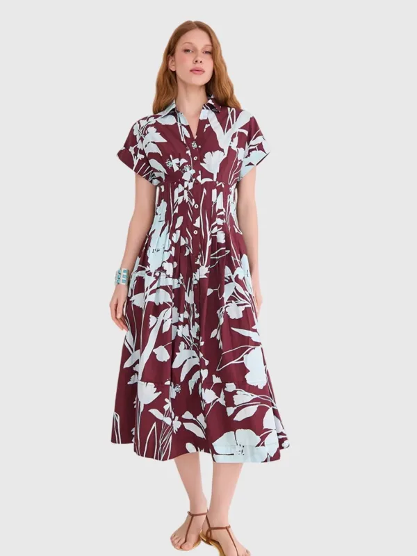 Cara Cara Women's Nash Midi Dress made by Cara Cara New York