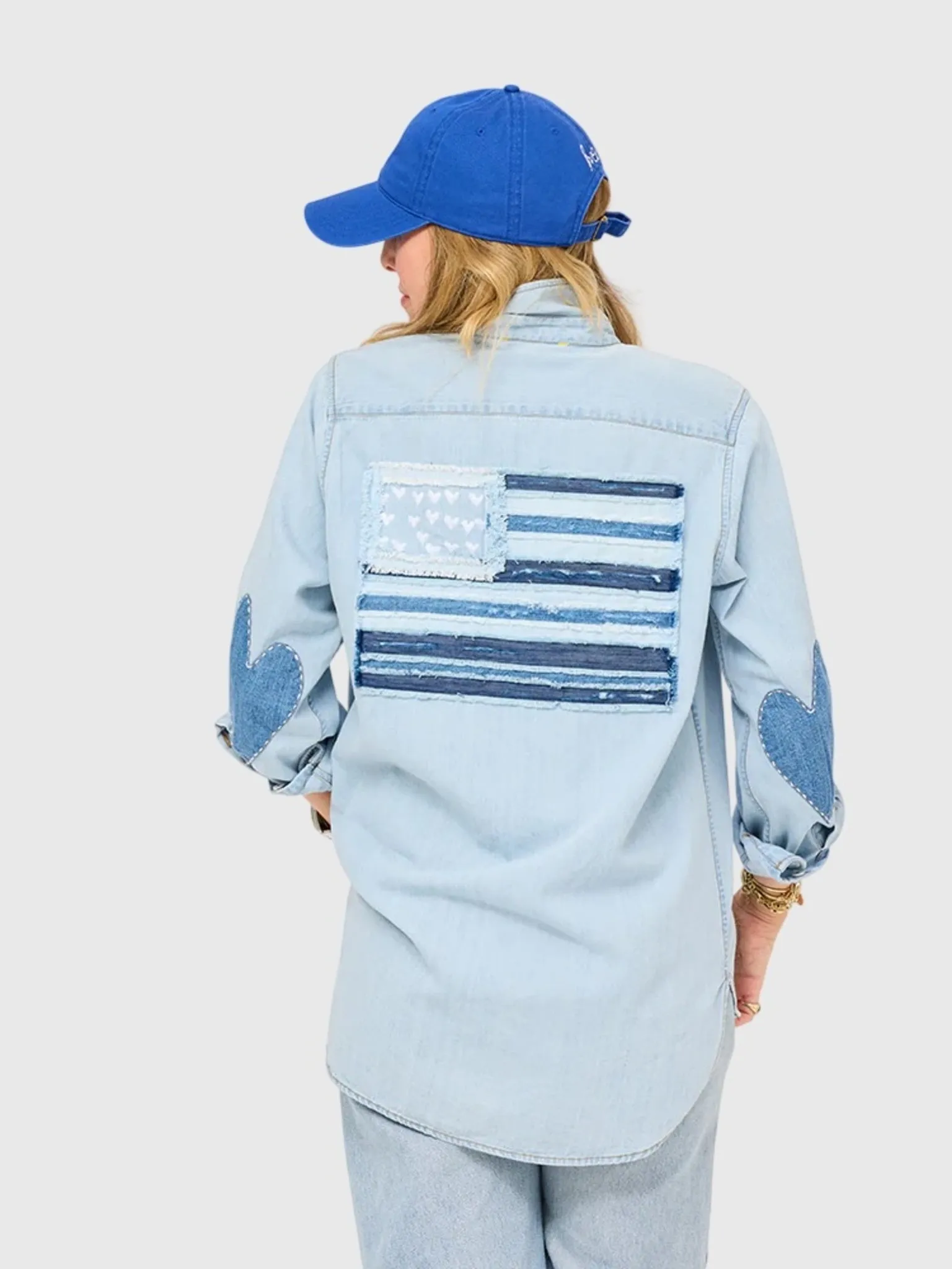 Kerri Rosenthal Women's Mia U.S. of Love Shirt sold by Saint Bernard product image thumbnail 2