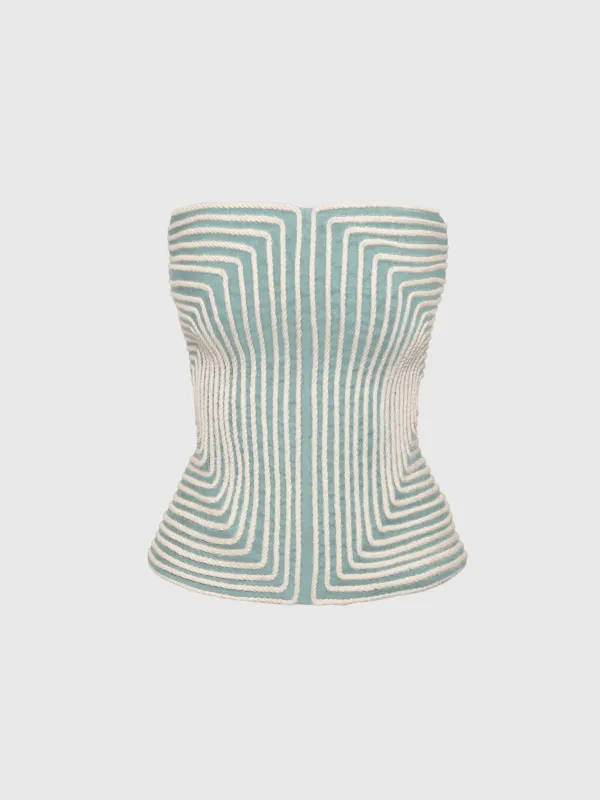 Andres Otalora Women's Nyota Alma Top made by ANDRES OTALORA