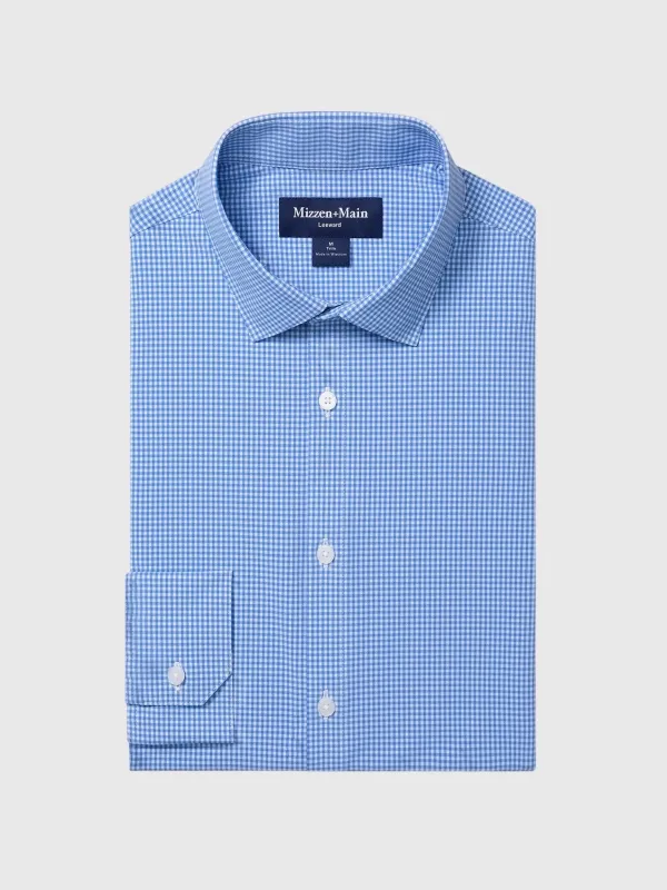 Mizzen+Main Men's Trim Leeward Dress Shirt made by Mizzen+Main