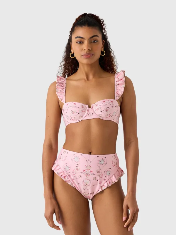 Agua By Agua Bendita Women's Kiwi Playa Bikini Top made by AGUA by Agua Bendita