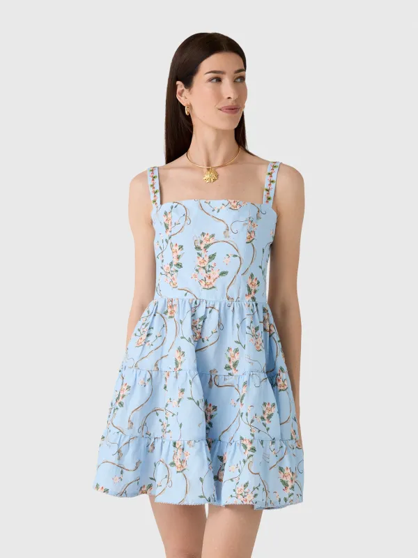 Agua By Agua Bendita Women's Lima Navegante Mini Dress made by AGUA by Agua Bendita