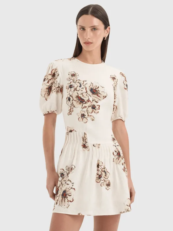SIR. Women's Freja Puff Sleeve Mini Dress made by SIR the label