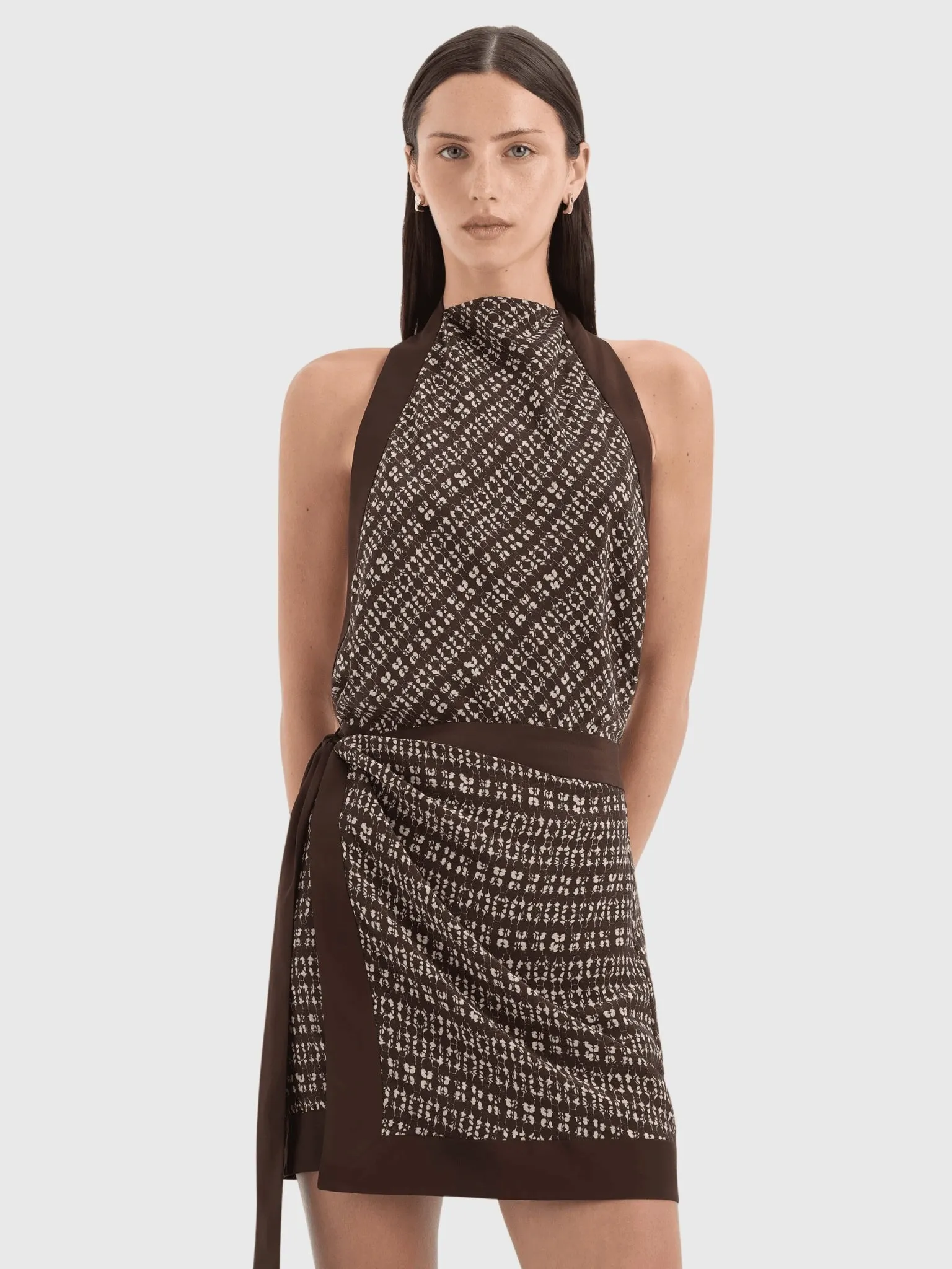 SIR. Women's Astrid Open Back Mini Dress sold by Saint Bernard