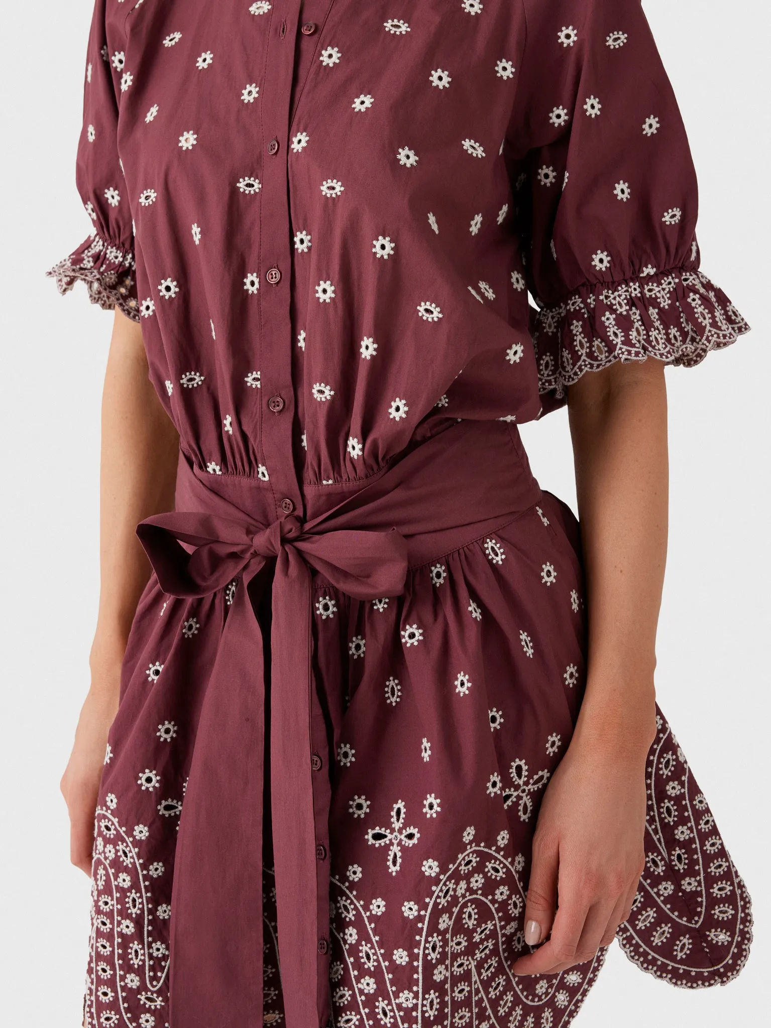 Essentiel Antwerp Women's Kaylani Embroidered Dress sold by Saint Bernard product image thumbnail 5