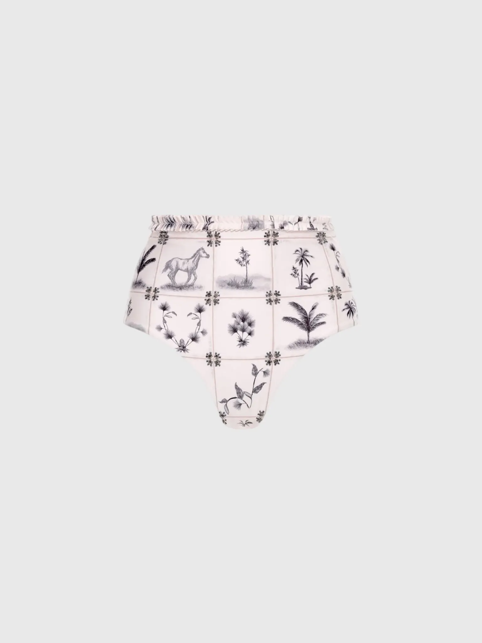 Agua By Agua Bendita Women's Nopal Arena Bikini Bottom sold by Saint Bernard