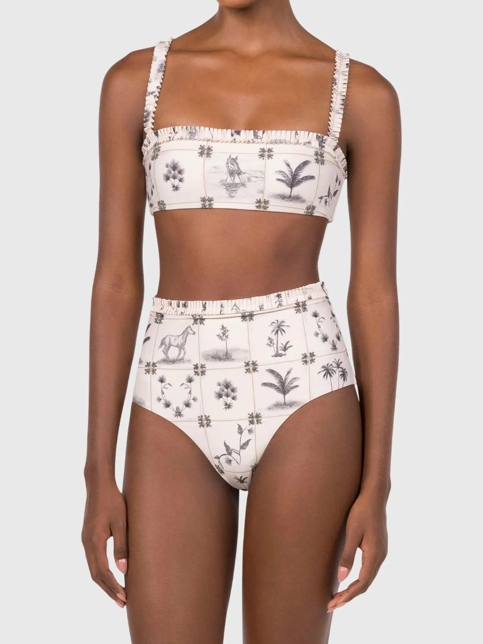 Agua By Agua Bendita Women's Nopal Arena Bikini Bottom sold by Saint Bernard product image thumbnail 2