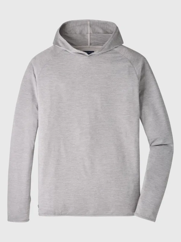 Peter Millar Crown Crafted Men's Stealth Performance Hoodie made by Peter Millar