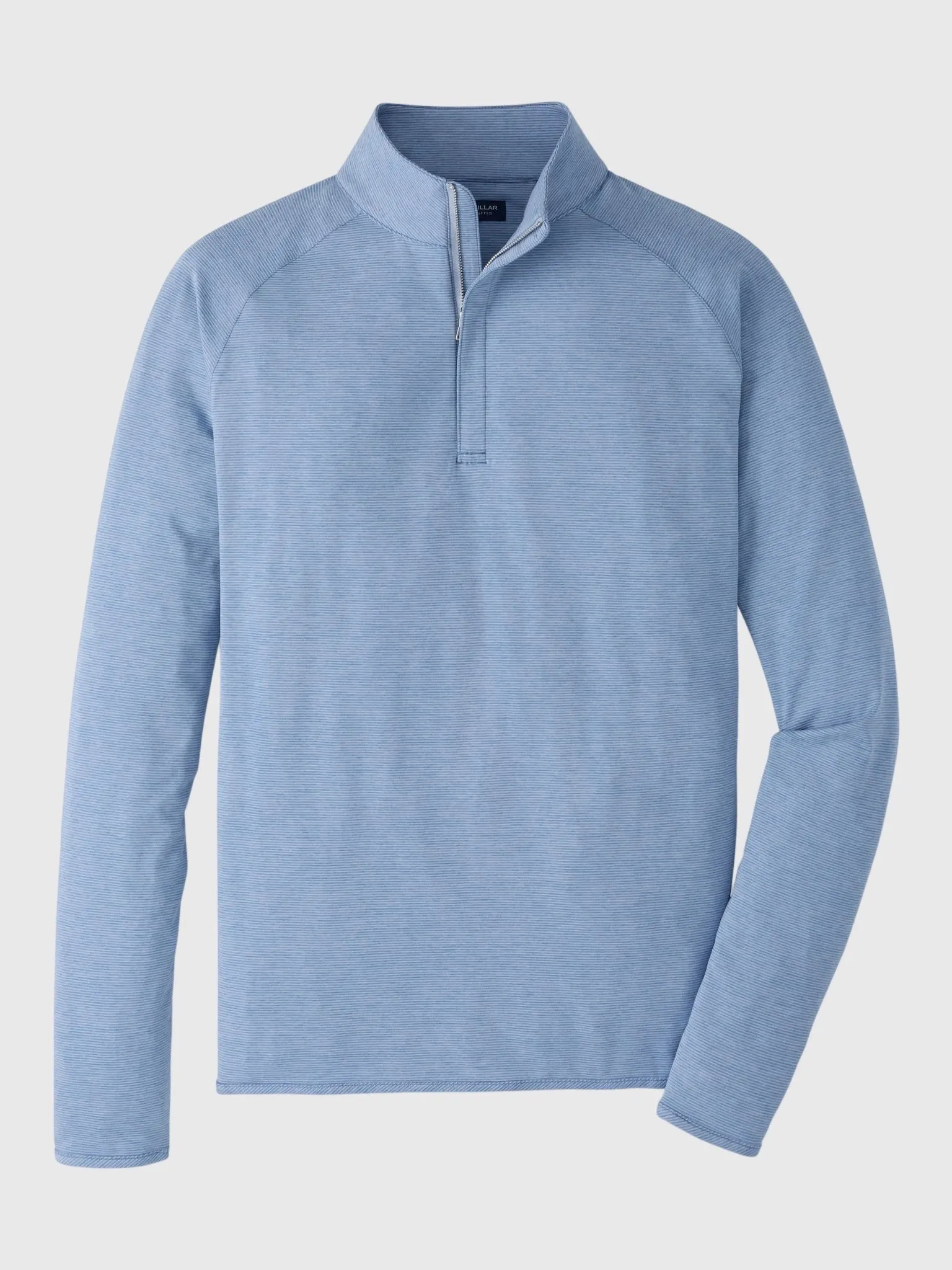 Peter Millar Crown Crafted Men's Stealth Stripe Performance Quarter-Zip sold by Saint Bernard