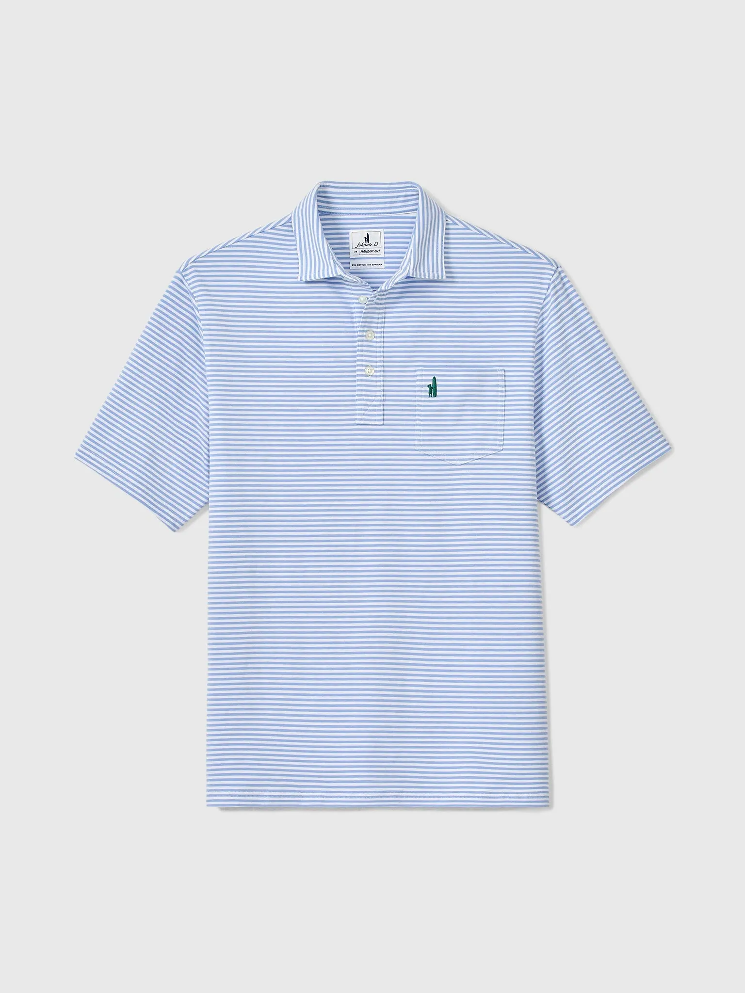 Johnnie-O Men's Jacks Stripe Original 4-Button Polo sold by Saint Bernard product image thumbnail 3