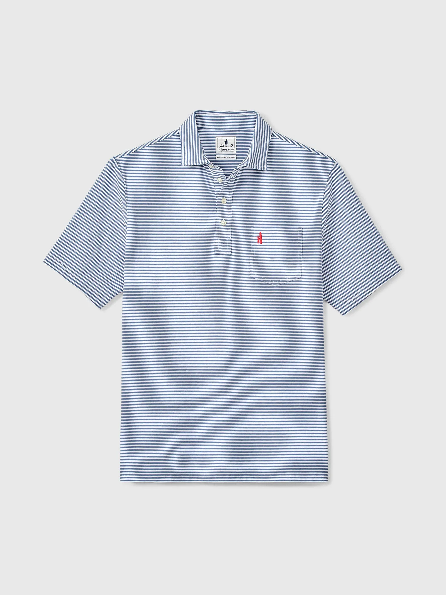 Johnnie-O Men's Jacks Stripe Original 4-Button Polo sold by Saint Bernard product image thumbnail 2
