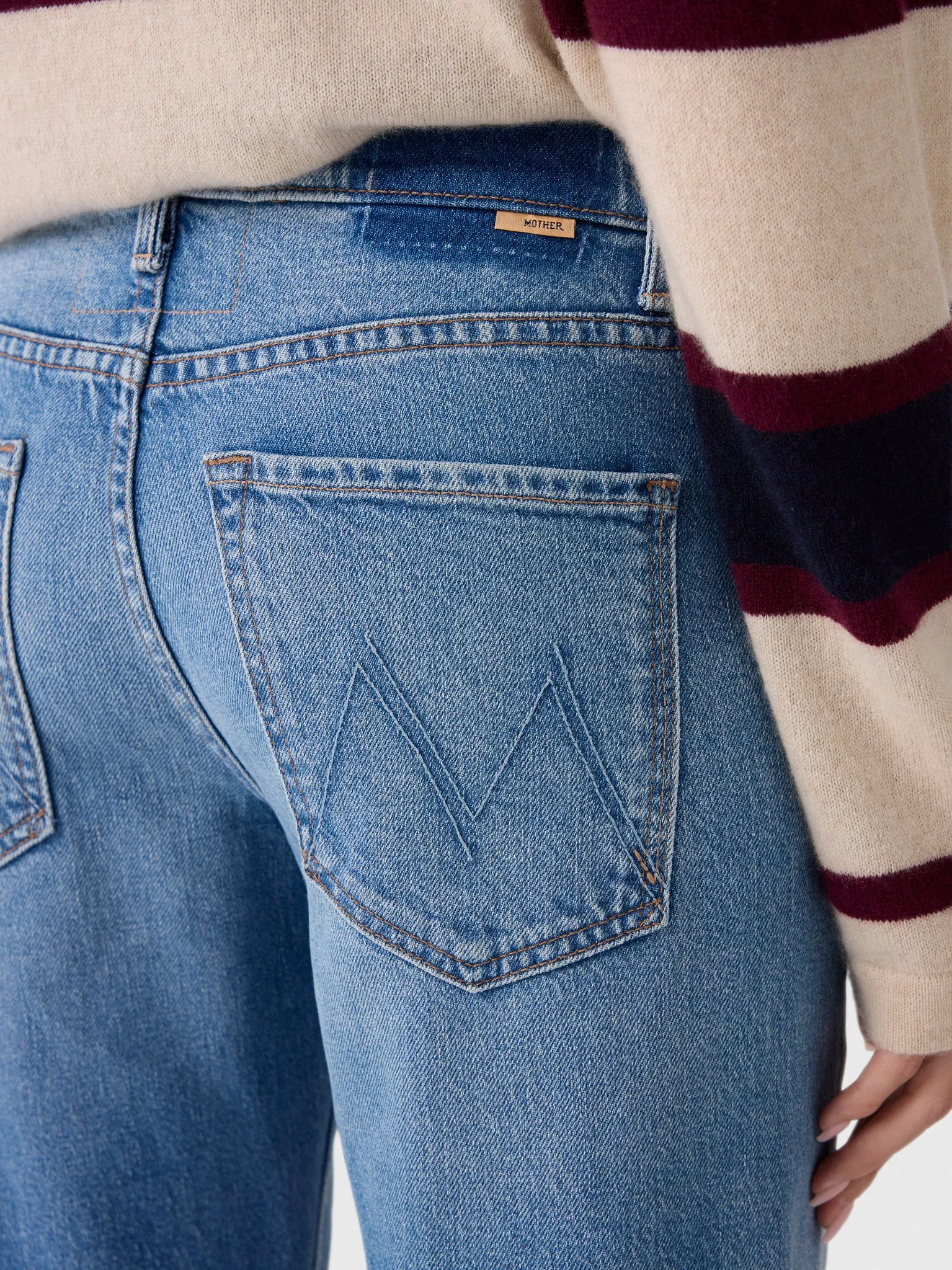Mother Women's The Bookie Twist Skimp Jean sold by Saint Bernard product image thumbnail 5
