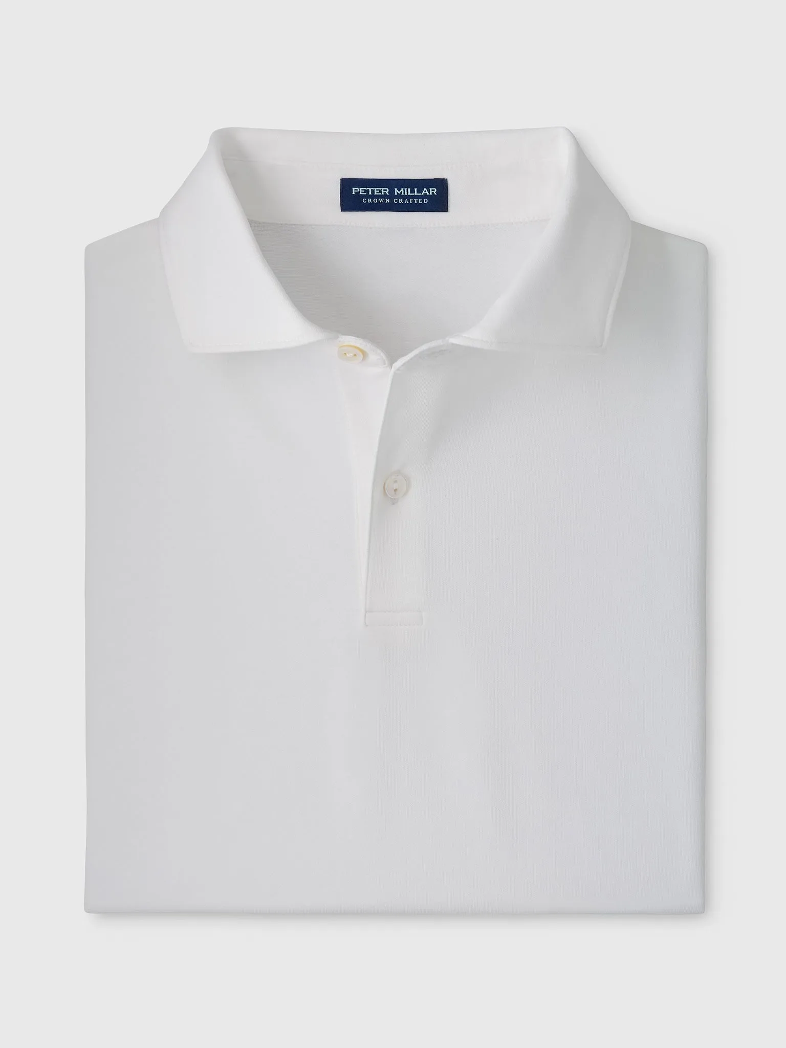 Peter Millar Crown Crafted Men's Albatross Cotton Blend Piqué Polo sold by Saint Bernard product image thumbnail 2