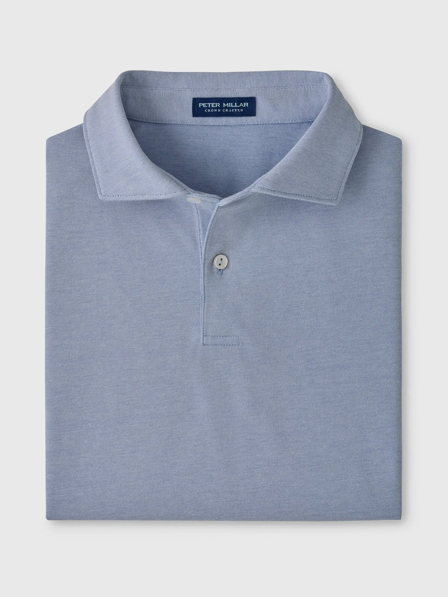 Peter Millar Crown Crafted Men's Albatross Cotton Blend Piqué Polo sold by Saint Bernard product image thumbnail 3