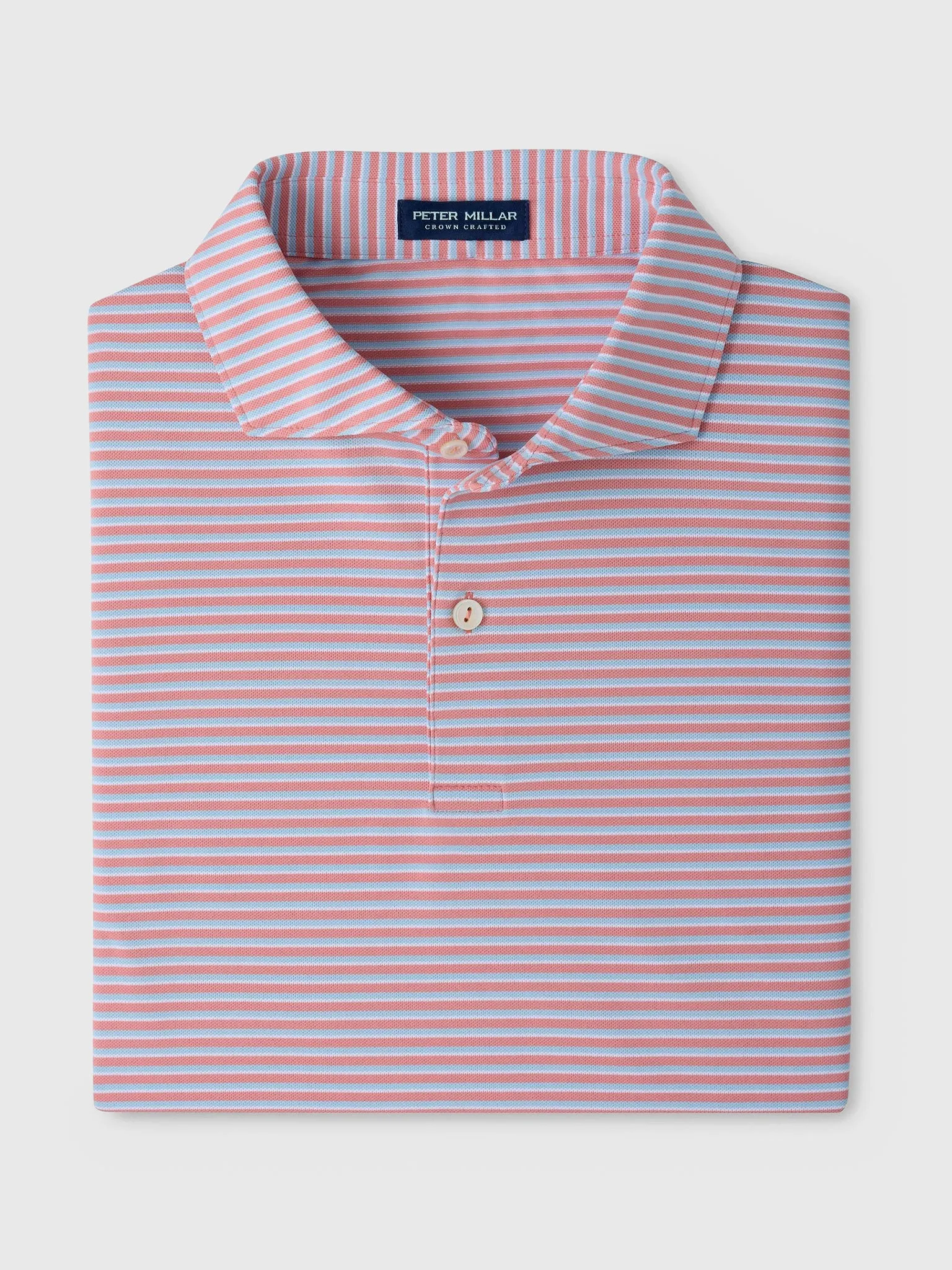 Peter Millar Crown Crafted Men's Tempo Performance Mesh Polo sold by Saint Bernard