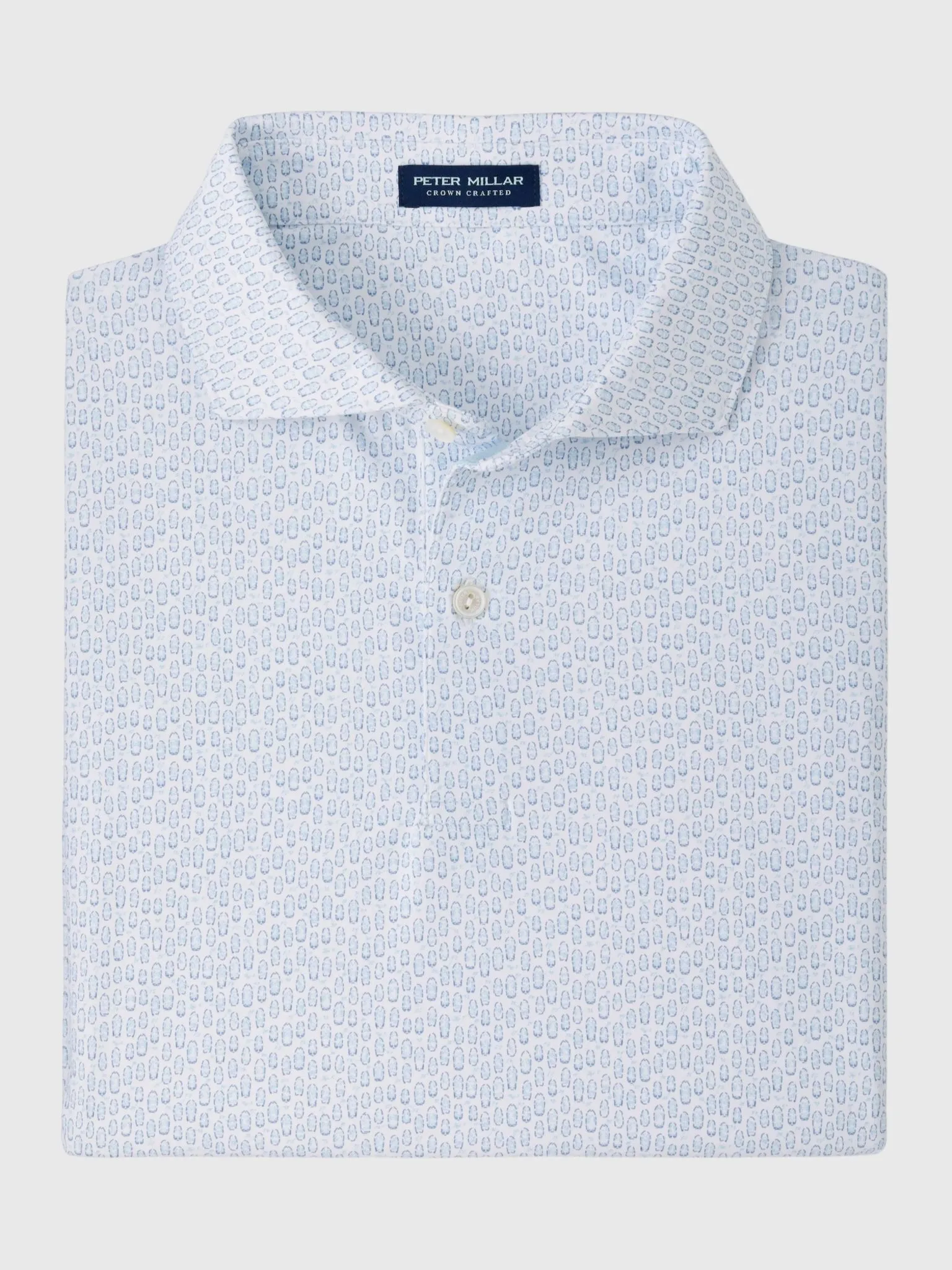 Peter Millar Crown Crafted Men's Corsica Performance Jersey Polo sold by Saint Bernard