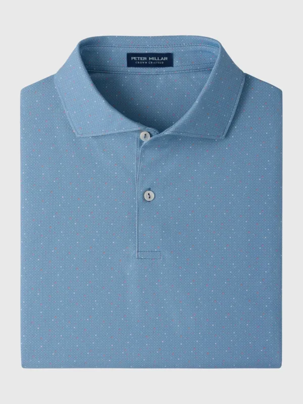 Peter Millar Crown Crafted Men's Campania Performance Jersey Polo made by Peter Millar