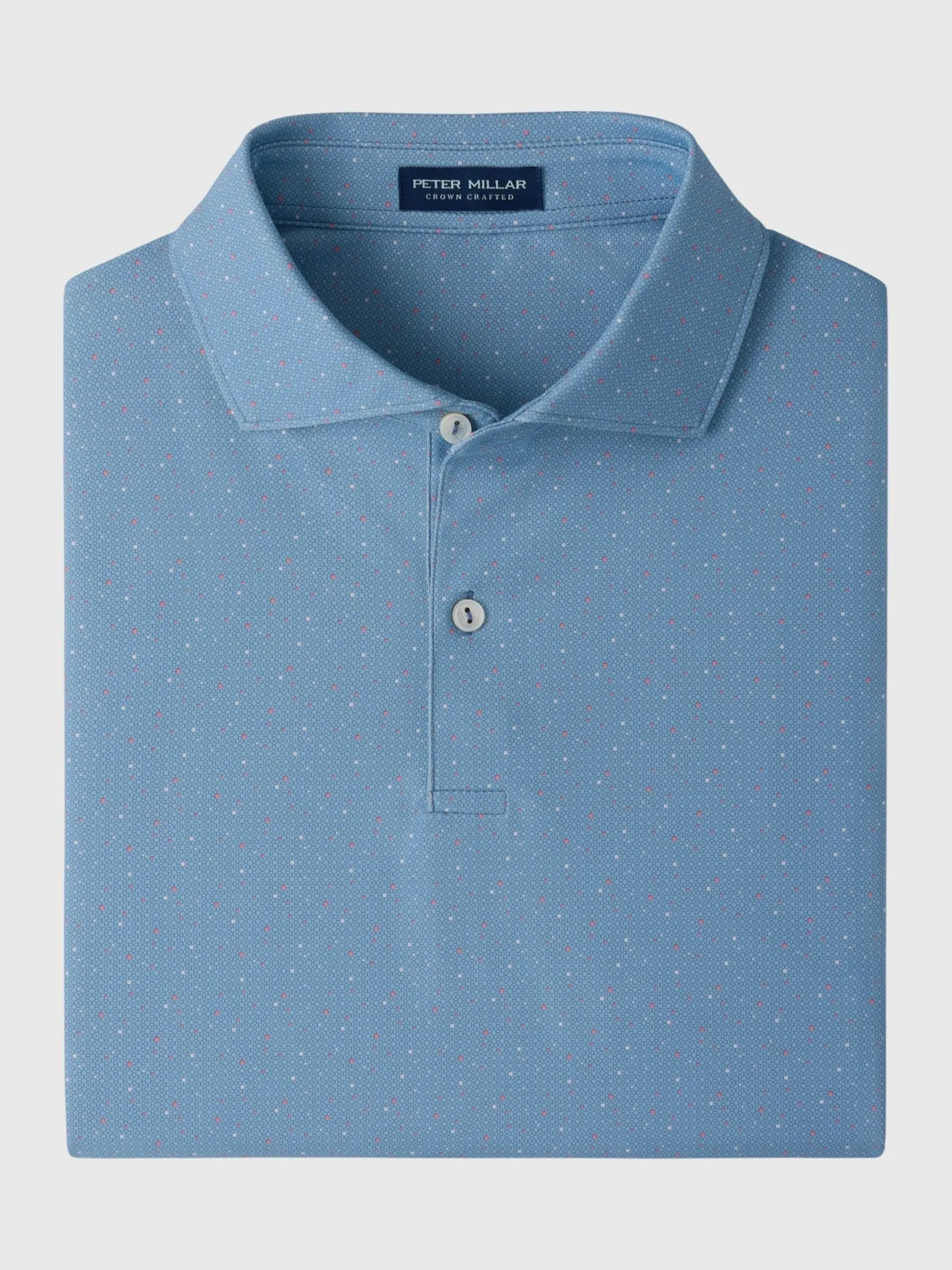 Peter Millar Crown Crafted Men's Campania Performance Jersey Polo sold by Saint Bernard