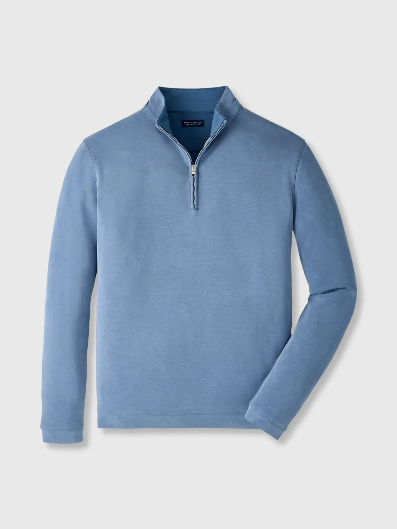Peter Millar Crown Crafted Men's Soft Suede Performance Quarter-Zip sold by Saint Bernard