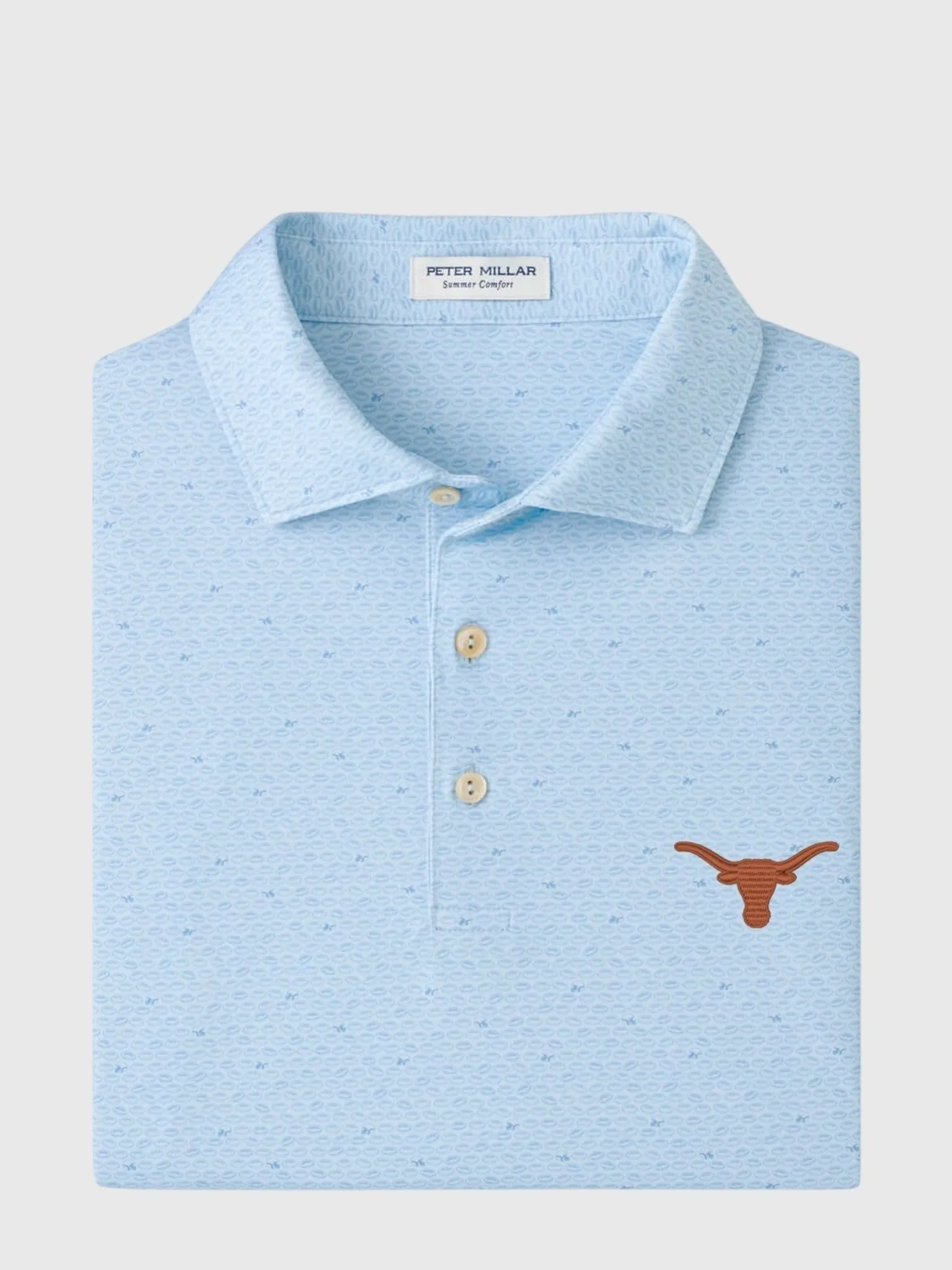 Peter Millar Collegiate Men's On The Ball Performance Jersey Polo sold by Saint Bernard