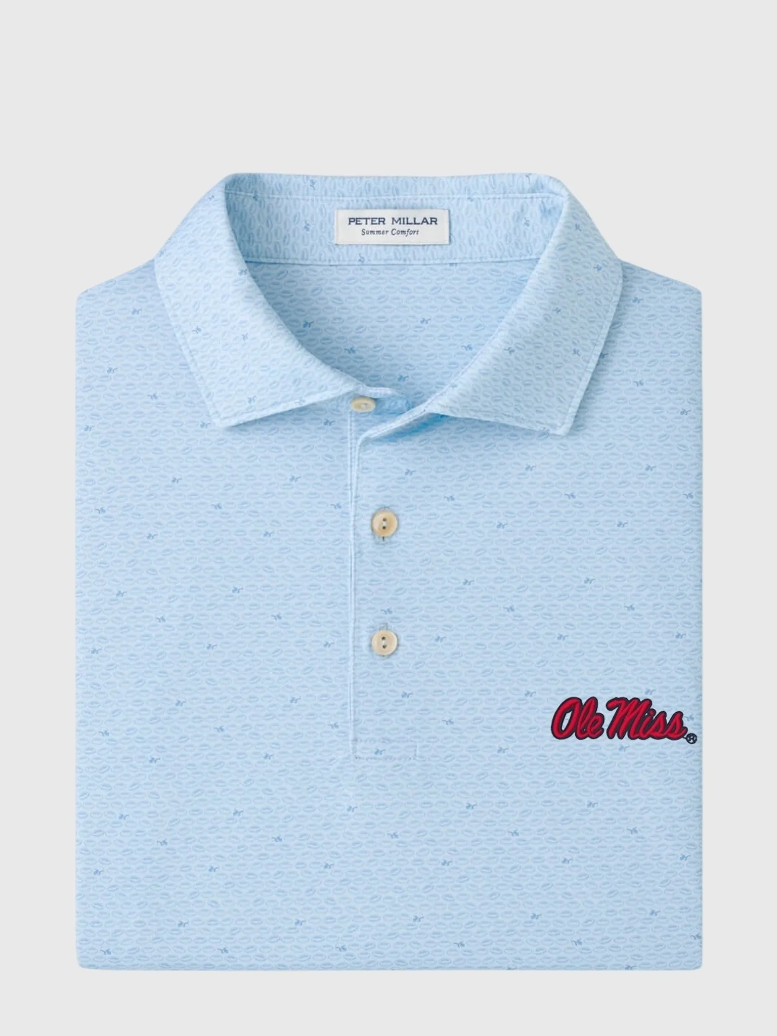 Peter Millar Collegiate Men's On The Ball Performance Jersey Polo sold by Saint Bernard product image thumbnail 2