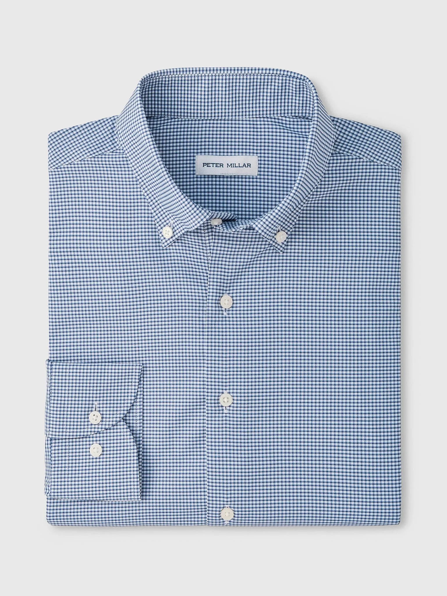 Peter Millar Crown Men's Leo Performance Twill Sport Shirt sold by Saint Bernard product image thumbnail 3