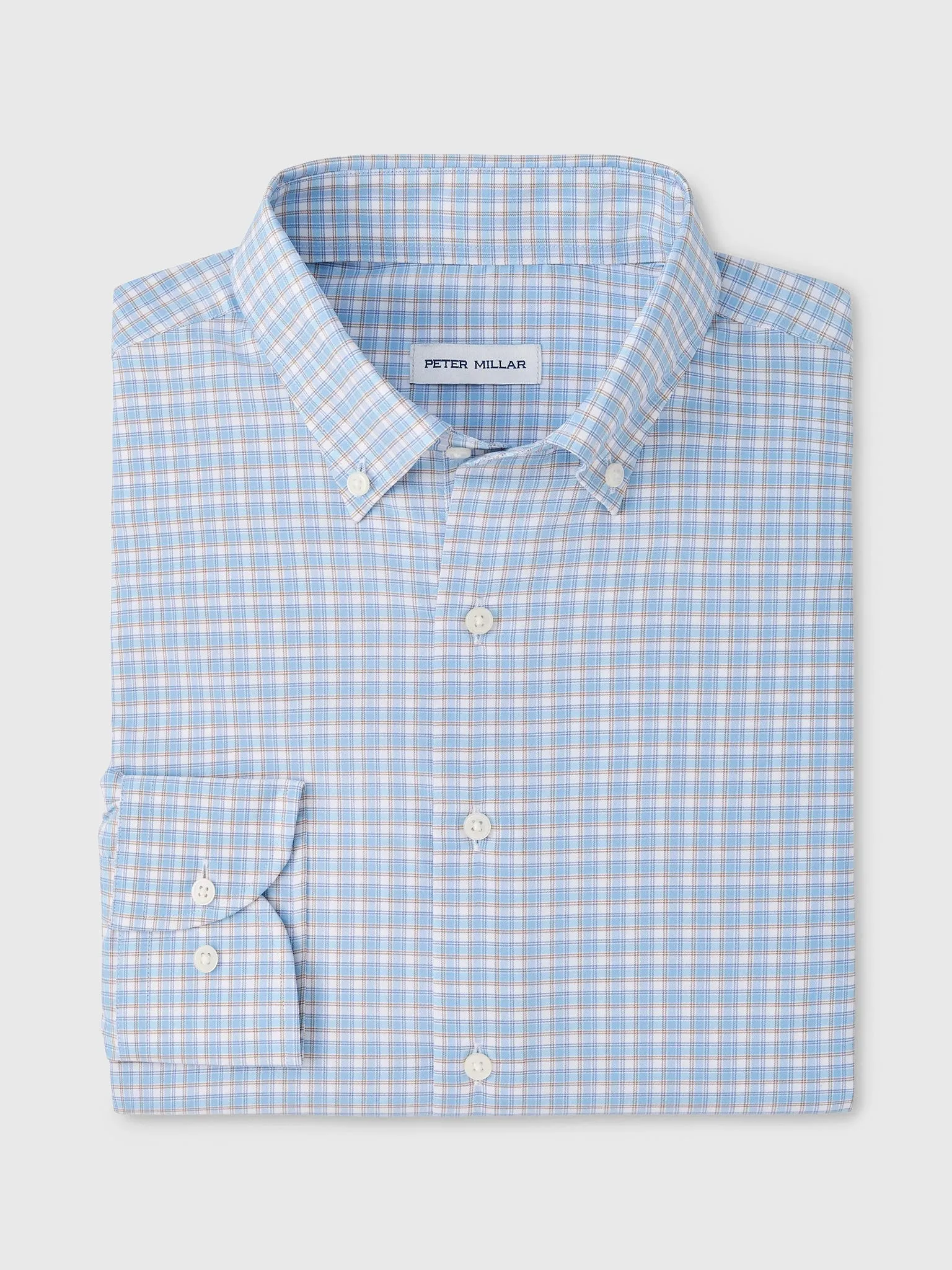 Peter Millar Crown Men's Charles Performance Twill Sport Shirt sold by Saint Bernard