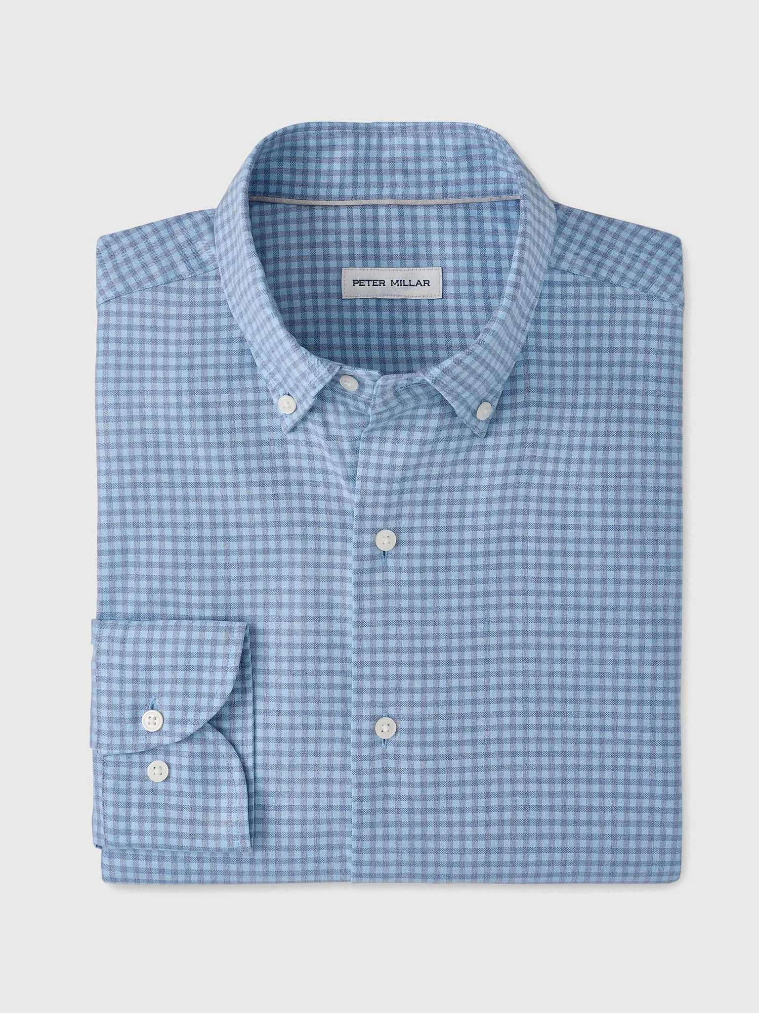 Peter Millar Crown Men's Liam Crown Soft Twill Sport Shirt sold by Saint Bernard