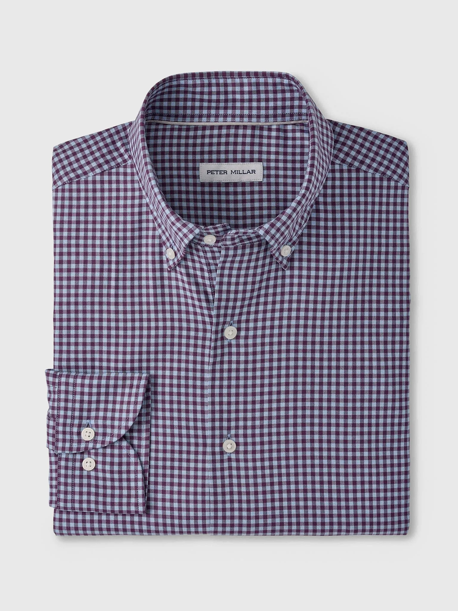 Peter Millar Crown Men's Liam Crown Soft Twill Sport Shirt sold by Saint Bernard product image thumbnail 2