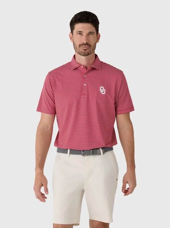 Peter Millar Collegiate Tiebreaker Performance Jersey Polo made by Peter Millar