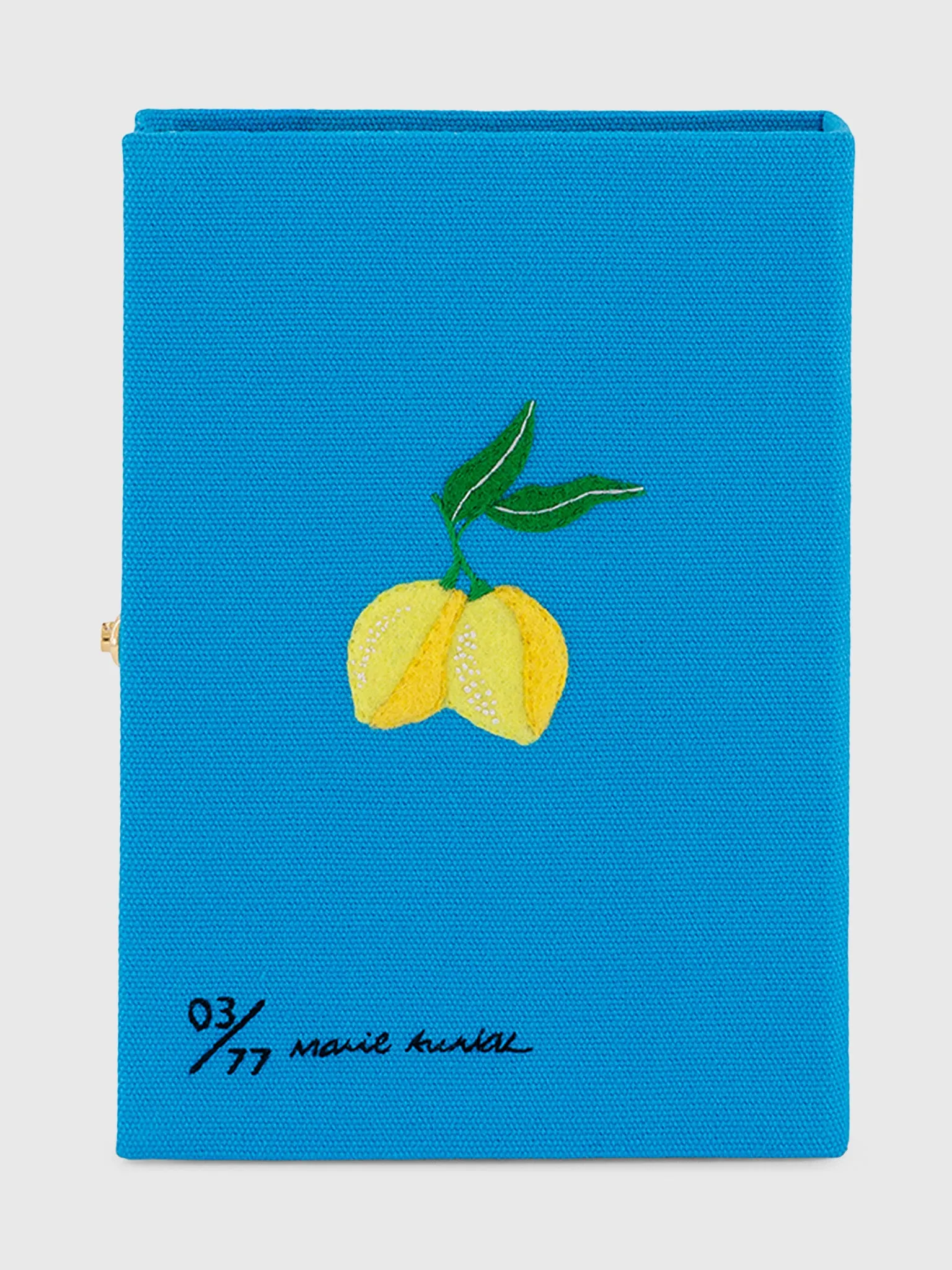 Olympia Le-Tan Lettres de Capri Book Clutch sold by Saint Bernard product image thumbnail 3