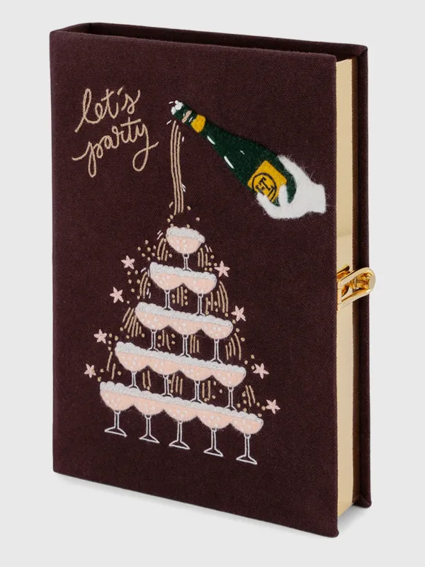 Olympia Le-Tan Let's Party Book Clutch made by Olympia Le-Tan