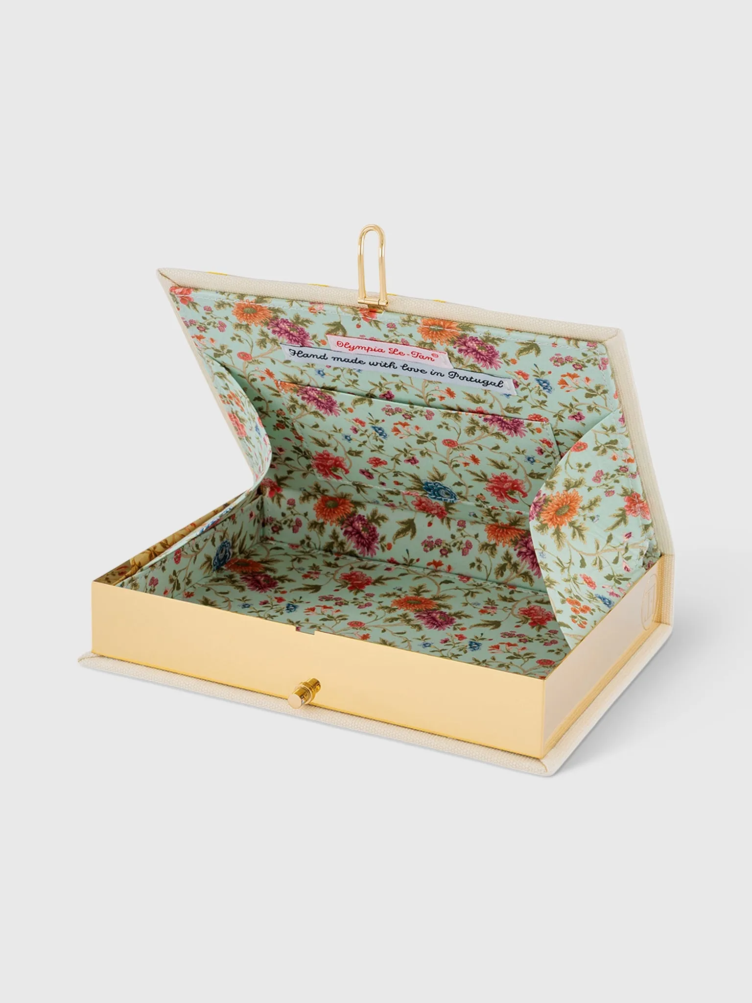 Olympia Le-Tan Brunch Club Book Clutch sold by Saint Bernard product image thumbnail 2