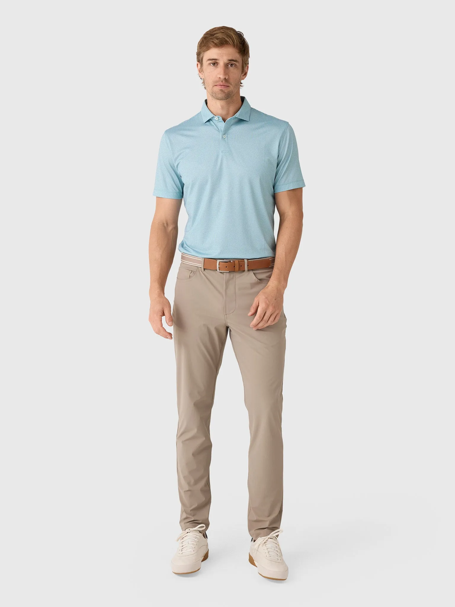 Johnnie-O Men's Dot Neat Performance Jersey Polo sold by Saint Bernard product image thumbnail 2
