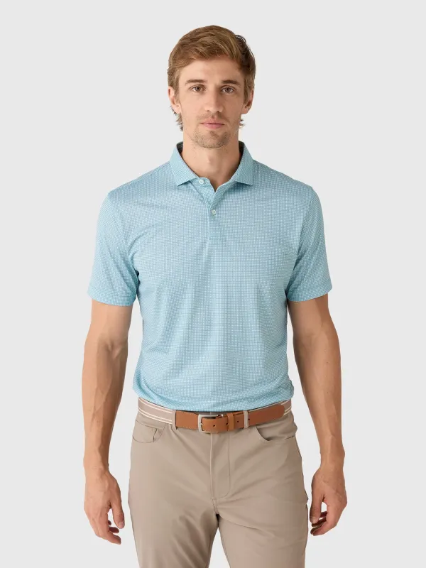 Johnnie-O Men's Dot Neat Performance Jersey Polo made by Johnnie-O
