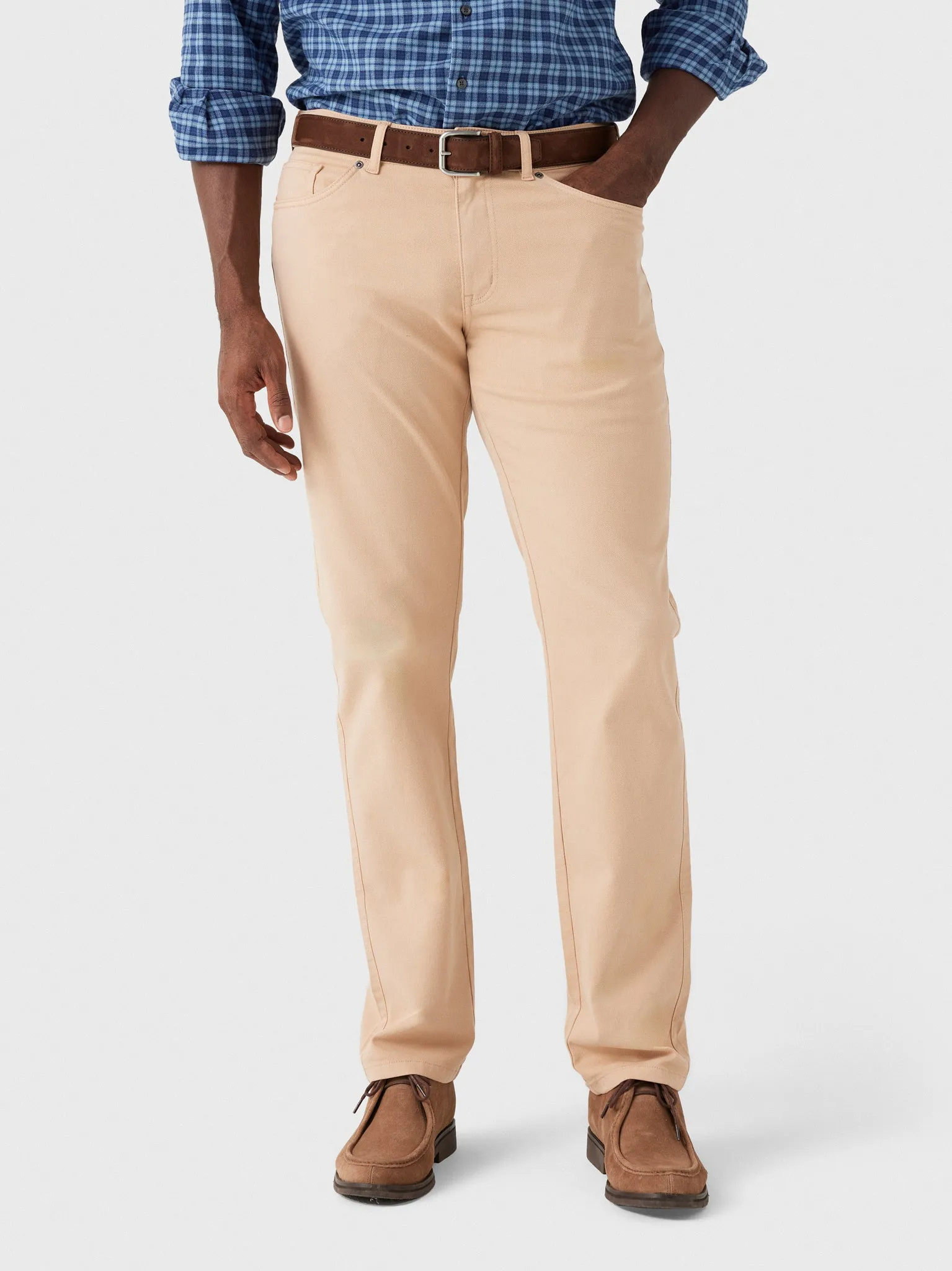 Peter Millar Crown Men's Cotton Canvas Five-Pocket Pant sold by Saint Bernard