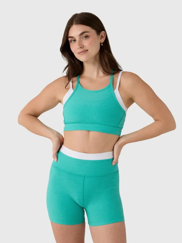 Beyond Yoga Women's Spacedye Layered Long Line Bra made by Beyond Yoga