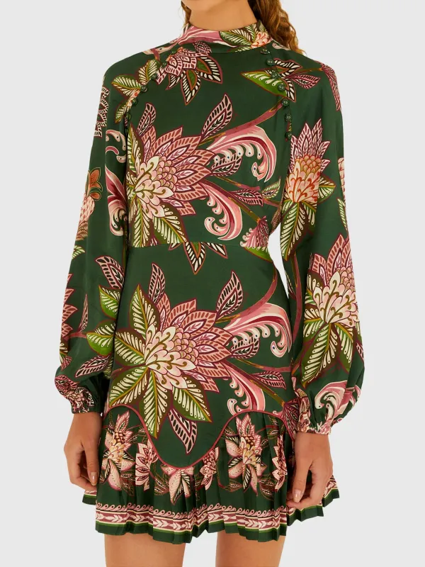 Farm Rio Women's Arabesque Paradise Mini Dress made by FARM Rio