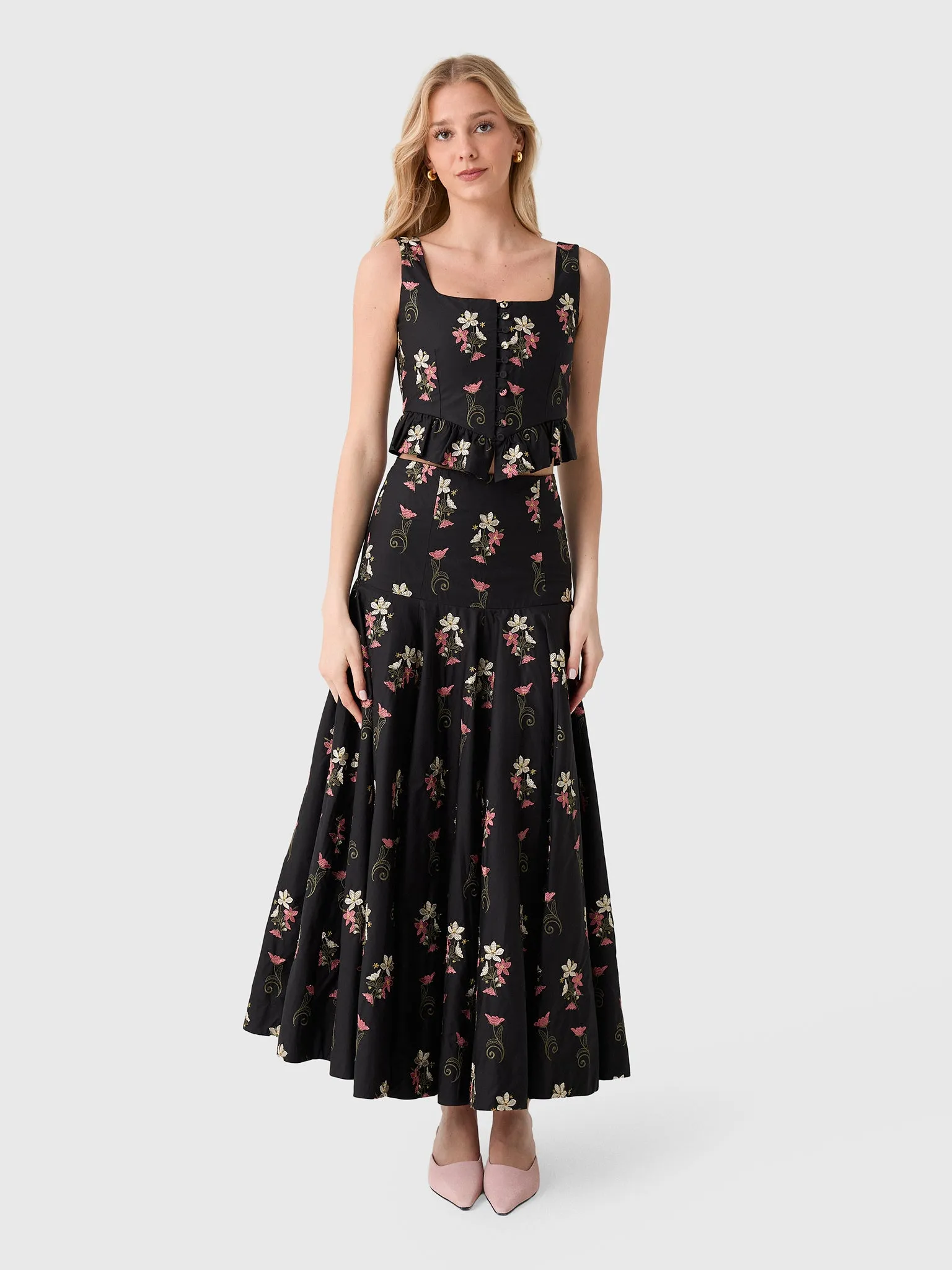 Agua By Agua Bendita Women's Nacar Noche Skirt sold by Saint Bernard product image thumbnail 2