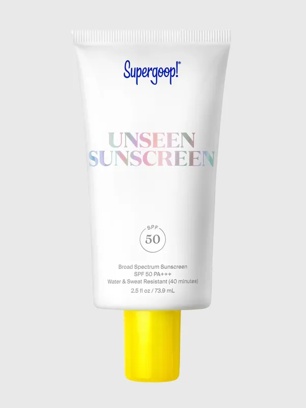 Supergoop Unseen Sunscreen SPF 50 made by Saint Bernard