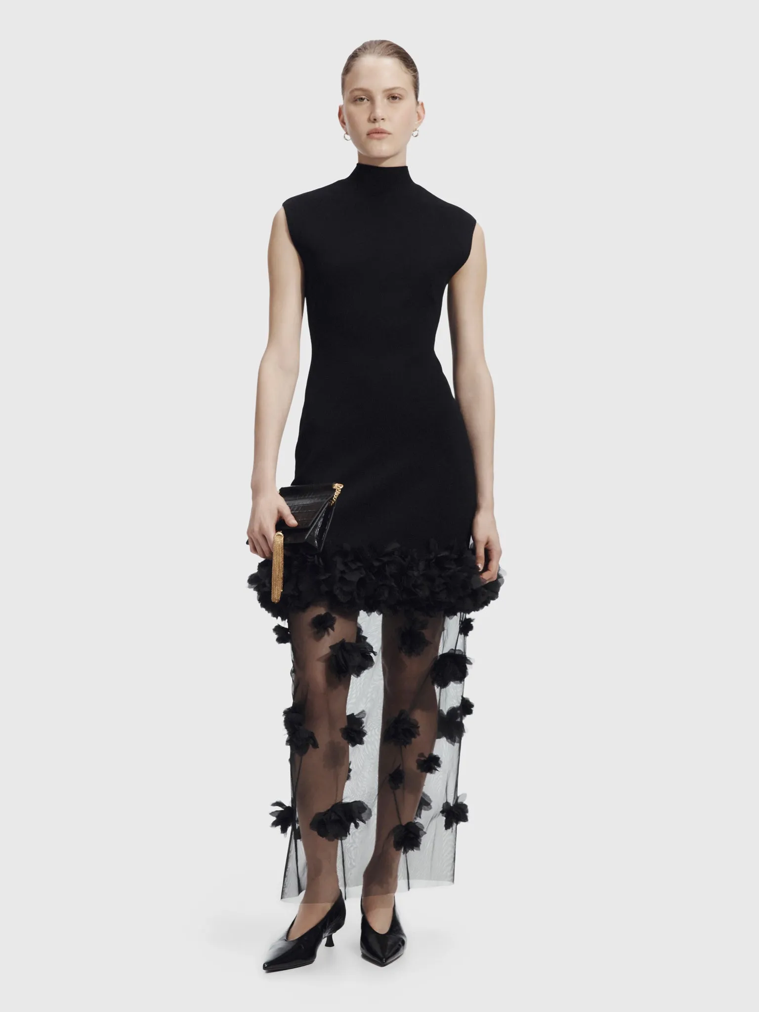 AJE Women's Fleura Knit Midi Dress sold by Saint Bernard product image thumbnail 2