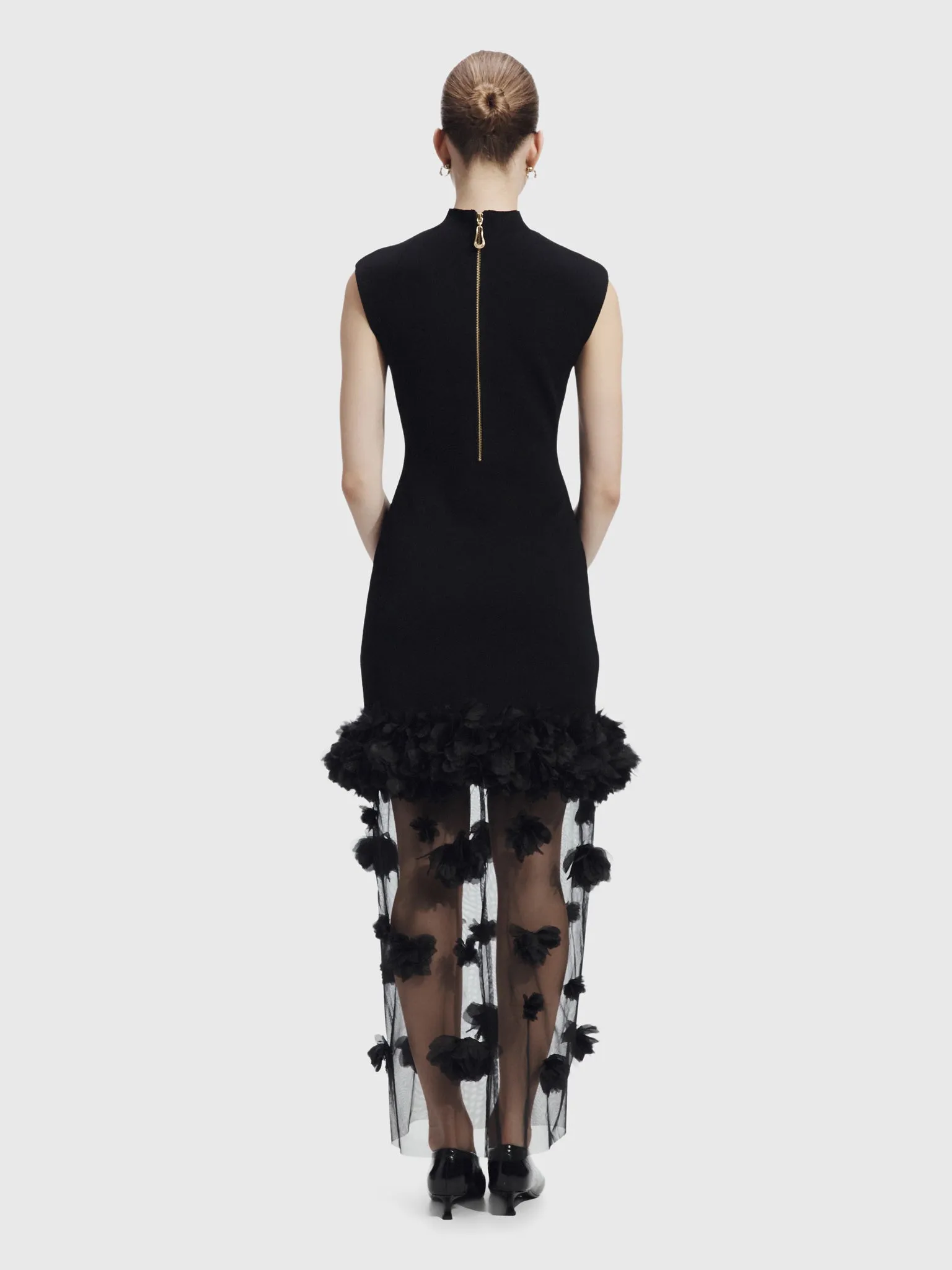 AJE Women's Fleura Knit Midi Dress sold by Saint Bernard product image thumbnail 3