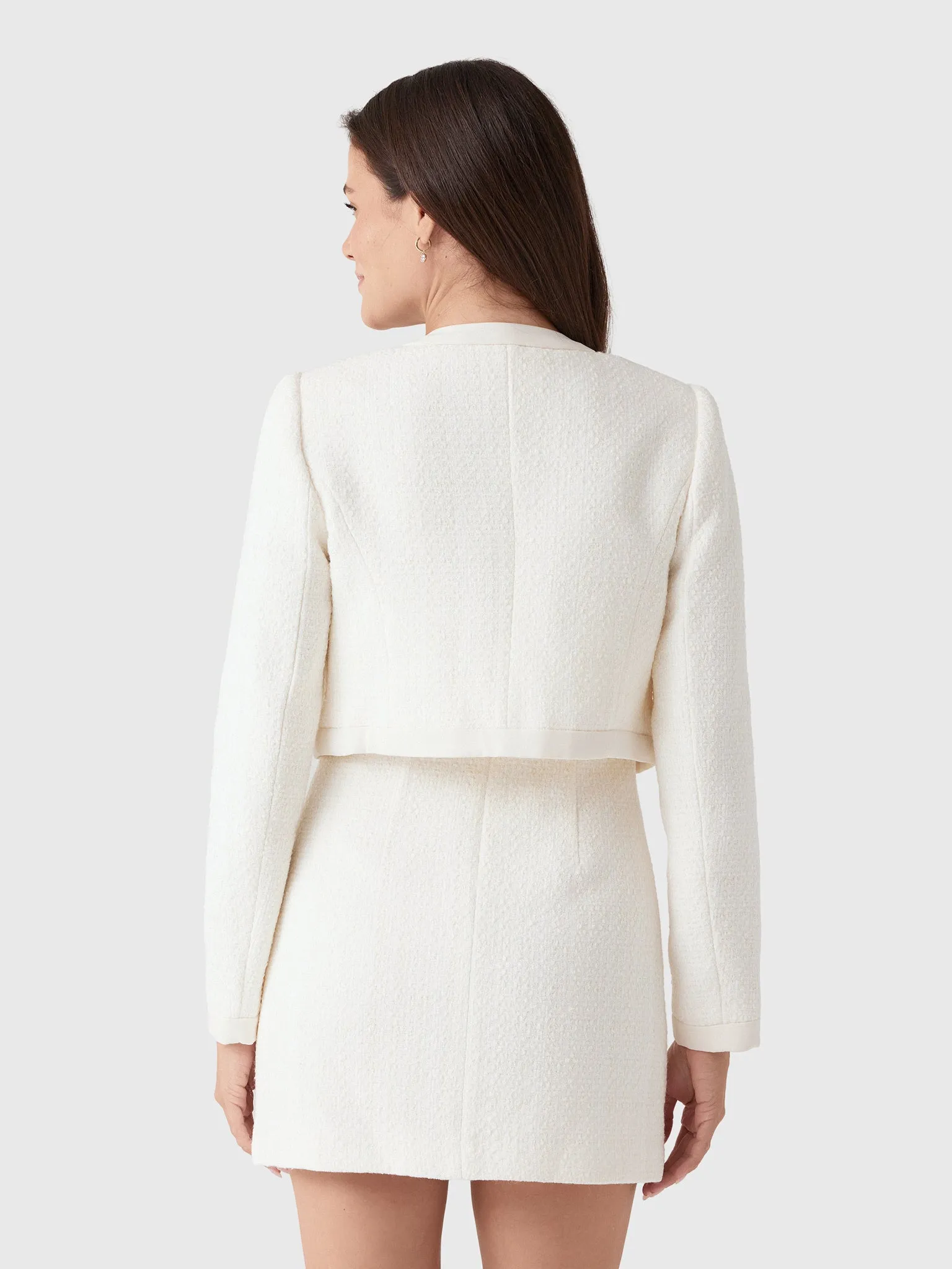LoveShackFancy Women's Alphie Tweed Jacket sold by Saint Bernard product image thumbnail 4